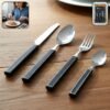 01_3d90bd14-7c23-42e8-b66a-978a5f396f3a Stainless Steel Cutlery Set – 24-Piece with Plastic Handles & Tray
