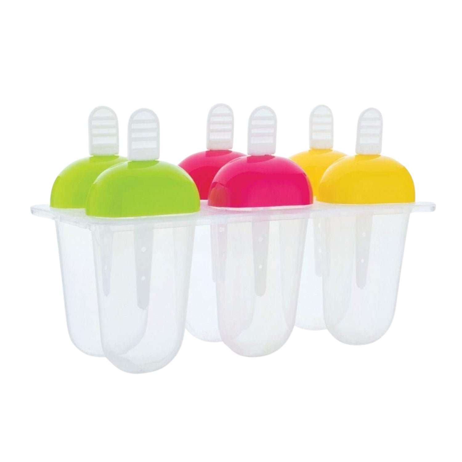 Kulfi Molds – Multicolor Polypropylene 6 Pcs | Bake & Dwell