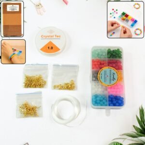 DIY Jewellery Making Kit – Complete Set with Colorful Beads & Accessories
