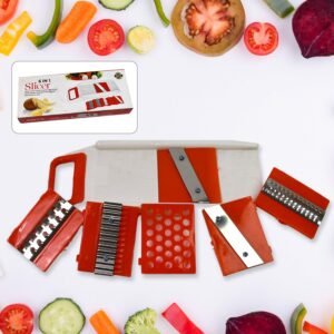 Vegetable Slicer – 6-in-1 Multi-Blade Cutter & Dicer | Quickslice