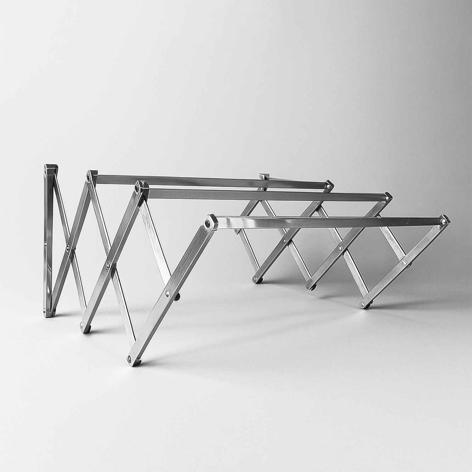 Stainless Steel Folding Clothes Drying Rack – Space-Saving & Durable