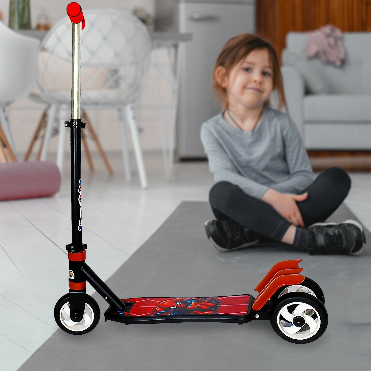 Kids Scooter – 3-Wheel, Adjustable Height & Foldable | Play & Move