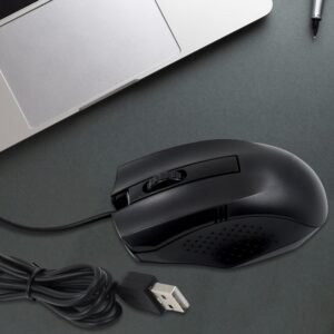 Wired Optical Mouse – Reliable USB for Laptops & PCs | Compshop