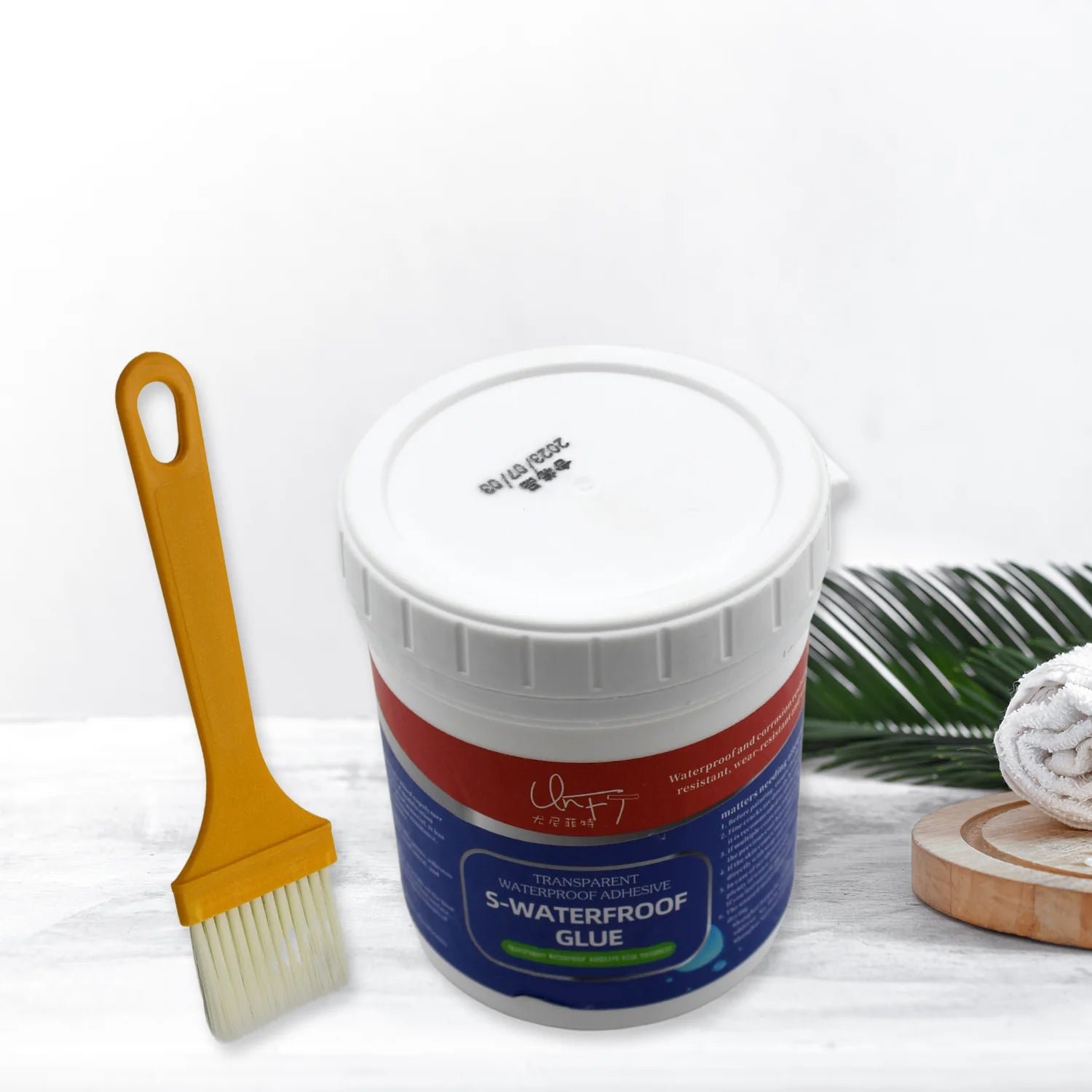 Waterproof Glue – Transparent 300g with Brush | Bathora