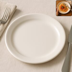 30 cm Round Dinner Plate – Durable & Heat-Resistant Serving Plate