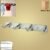 Stainless Steel Coat Hook Rack – 4 Heavy Duty Hooks for Home
