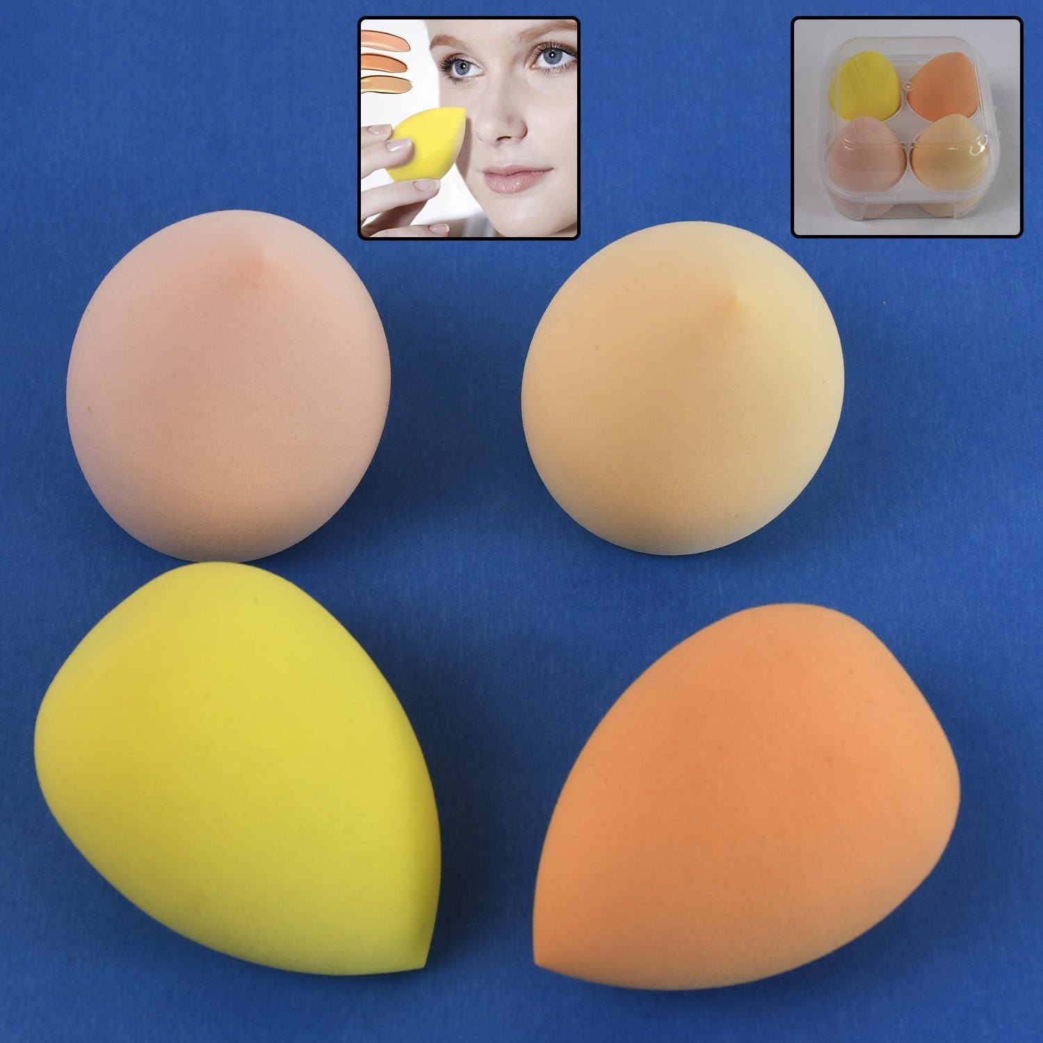 Makeup Sponges Set – Soft, High-Density Blend for Flawless Application