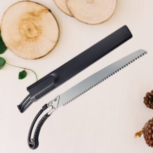 Hand Pruning Saw – 50cm High Carbon Steel for Tree Cutting | Tidy Roots