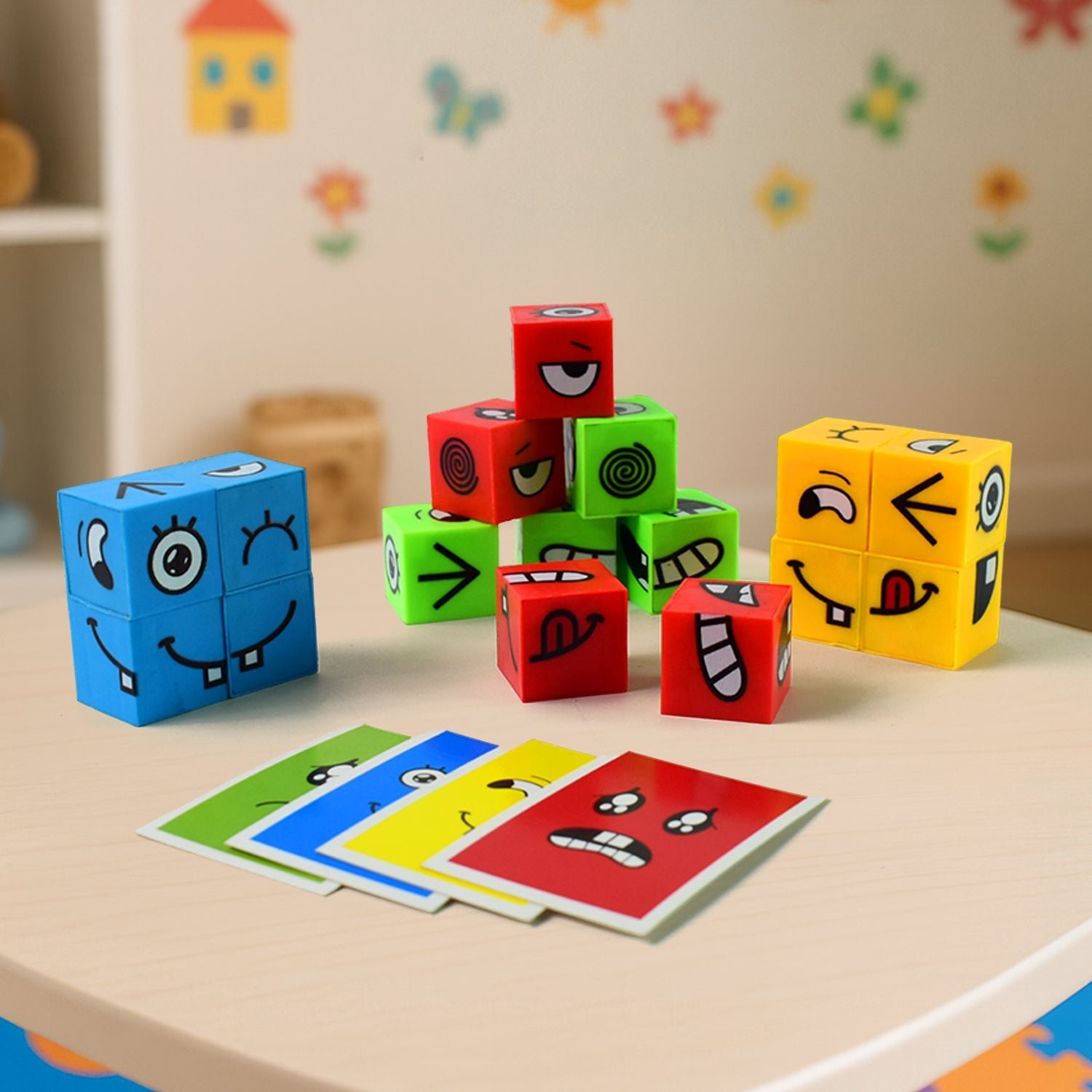 Educational Emotion Puzzle Cube – Develop Emotional Intelligence & Creativity