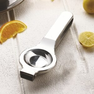 Stainless Steel Lemon Press – Heavy Duty Juicer with Ergonomic Handle