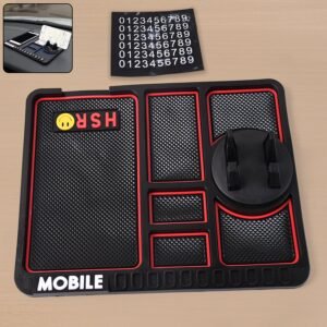 Car Dashboard Mat – Non-Slip Phone Holder for Secure Driving