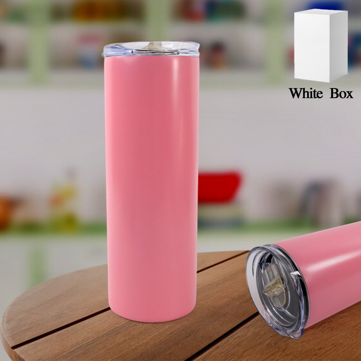 Stainless Steel Travel Mug – 600ml Lightweight & Durable