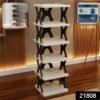 6 Layer Shoe Rack Stand – Space Saving Rectangle Organizer