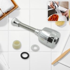 Water-Saving Faucet Sprayer – 360° Rotating Extension | Mist & Relax