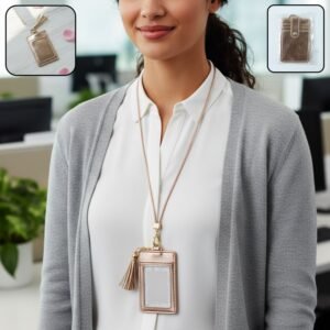 PU Leather Card Holder Wallet – Compact & Secure with ID Window