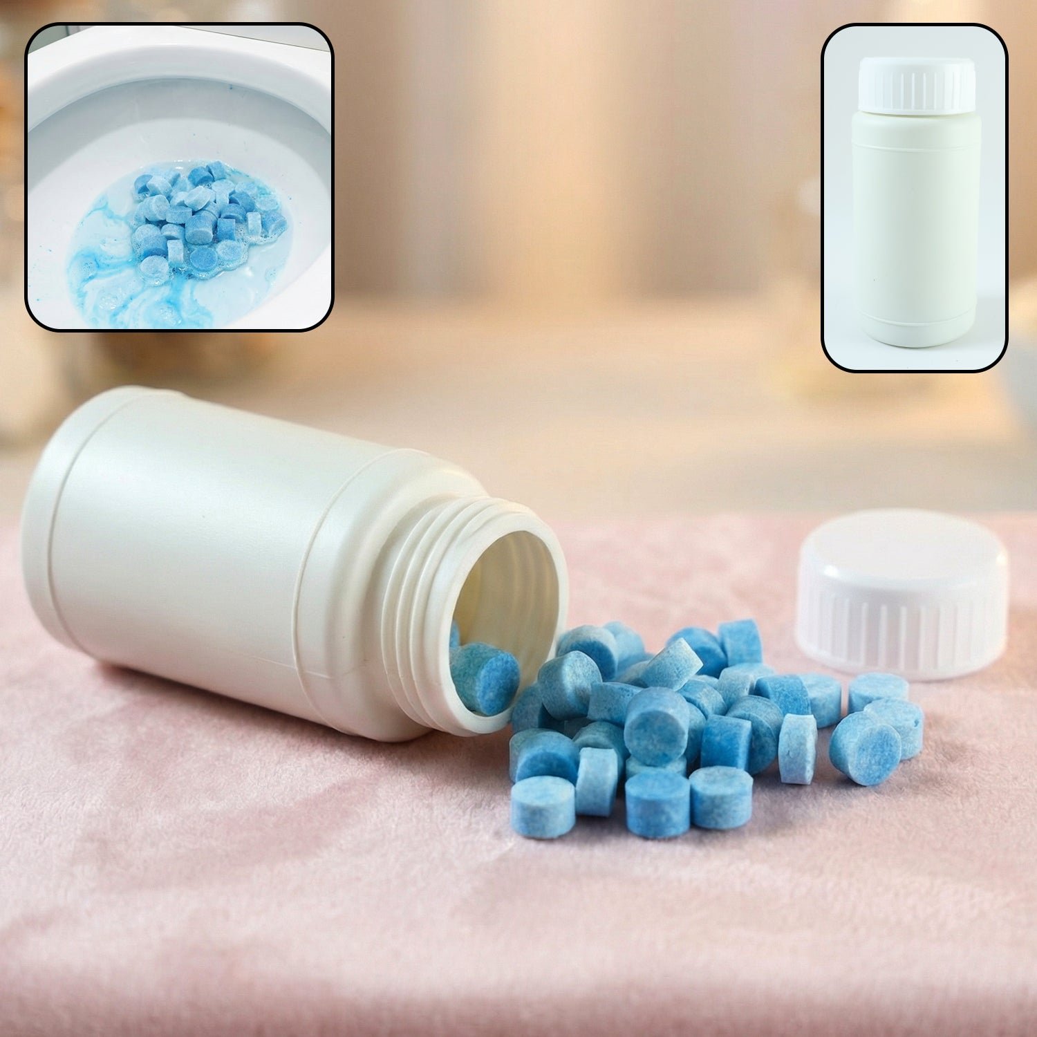 Automatic Toilet Tank Cleaning Tablets – Deep Flush & Long-Lasting