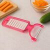 Stainless Steel 2-in-1 Kitchen Peeler for Easy Food Prep
