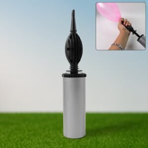 Hand Balloon Pump – Dual Action 24 cm Manual Inflator