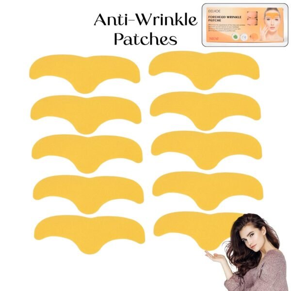 Forehead Wrinkle Patches (10 Pcs) – Anti-Aging Pads | GlowForm