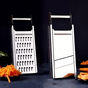 Stainless Steel Slicer – Sharp 2-in-1 Kitchen Cutter and Grater