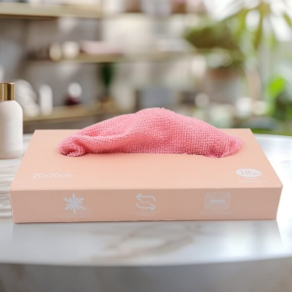Microfiber Cleaning Cloth Set – 10 Pcs Multi-Use & Absorbent | Velvet Wipe