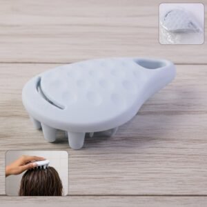 Silicone Scalp Massager – Deep Cleansing & Relaxing Shampoo Brush