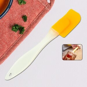 Silicone Cooking Spatula – 18 cm Heat Resistant | Bake & Dwell