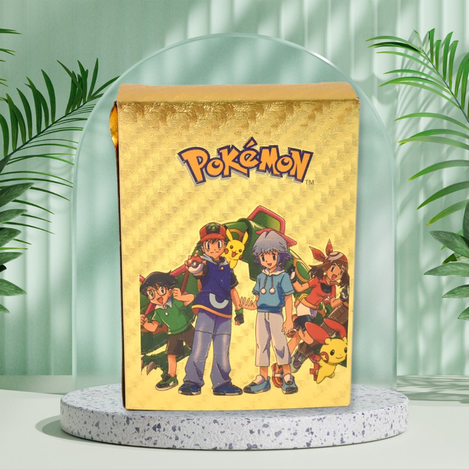 Golden Trading Cards – 55 Pcs Foil Set for Kids | Gamevana