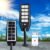 Solar LED Street Light – High-Powered Motion Sensor & Remote Control