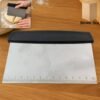 Stainless Steel Dough Scraper – Precision Baking Tool