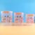 Airtight Food Storage Set – Square Floral Design, 3 Pcs