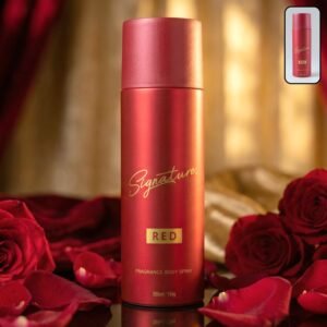 Signature Red Fragrance Body Spray – Long Lasting Bold Scent