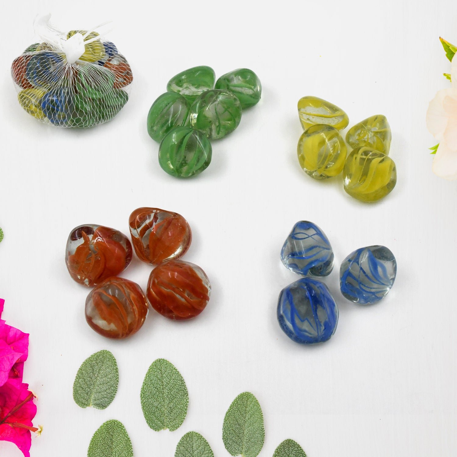 Decorative Garden Stones – Multi-Color Glow-in-Dark Pebbles |