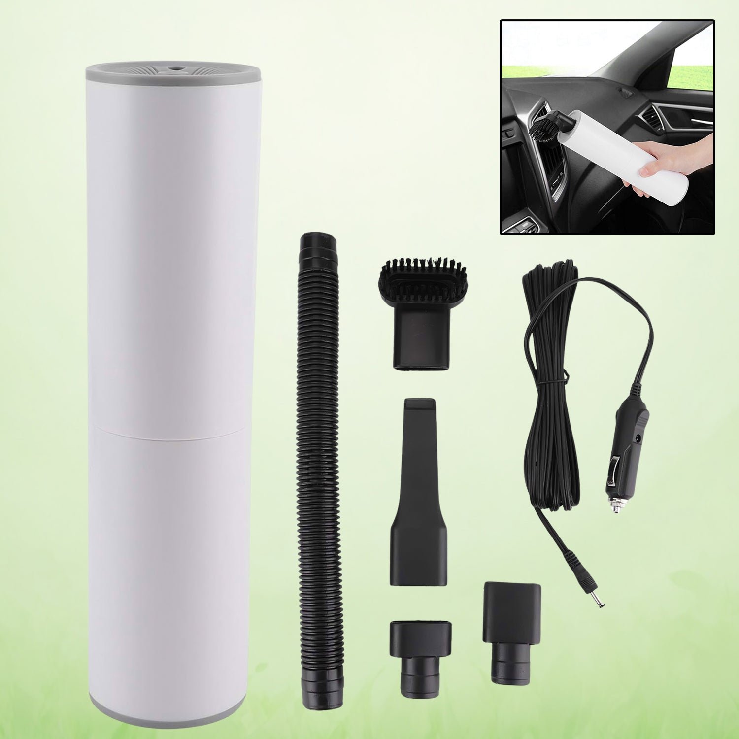 Portable Car Vacuum Cleaner – Wet & Dry Use | Storenzo