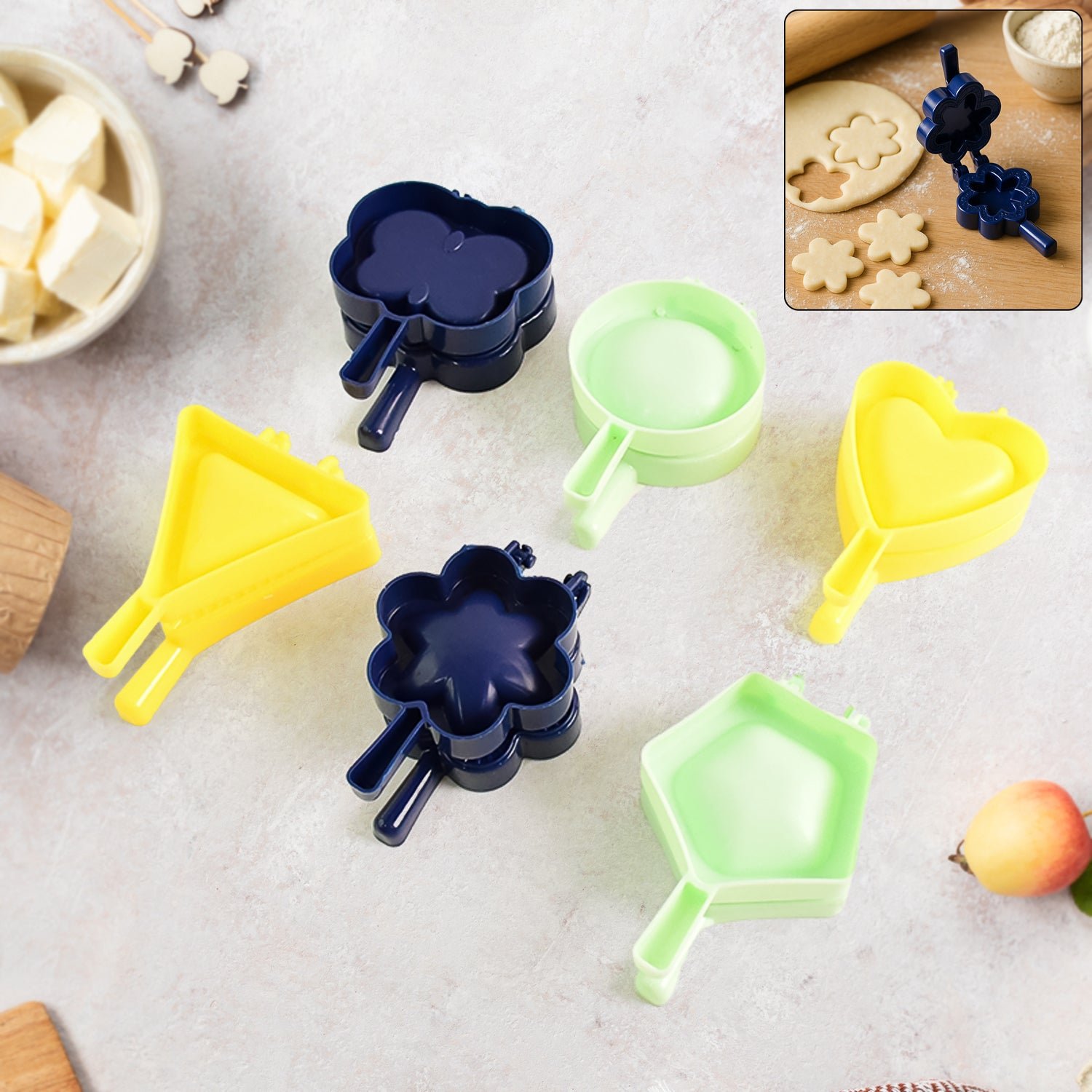 Plastic Snack Mould – Assorted Shapes for Creative Baking