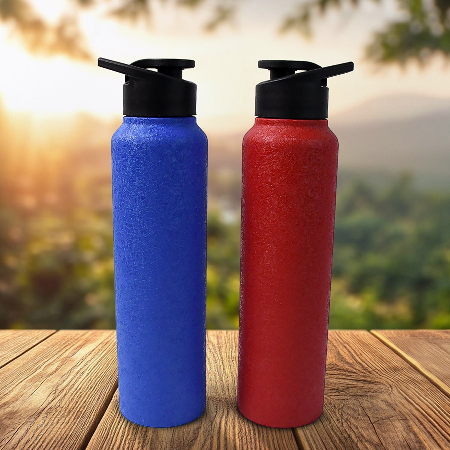 Stainless Steel Water Bottle – 1000ML Leakproof & Insulated