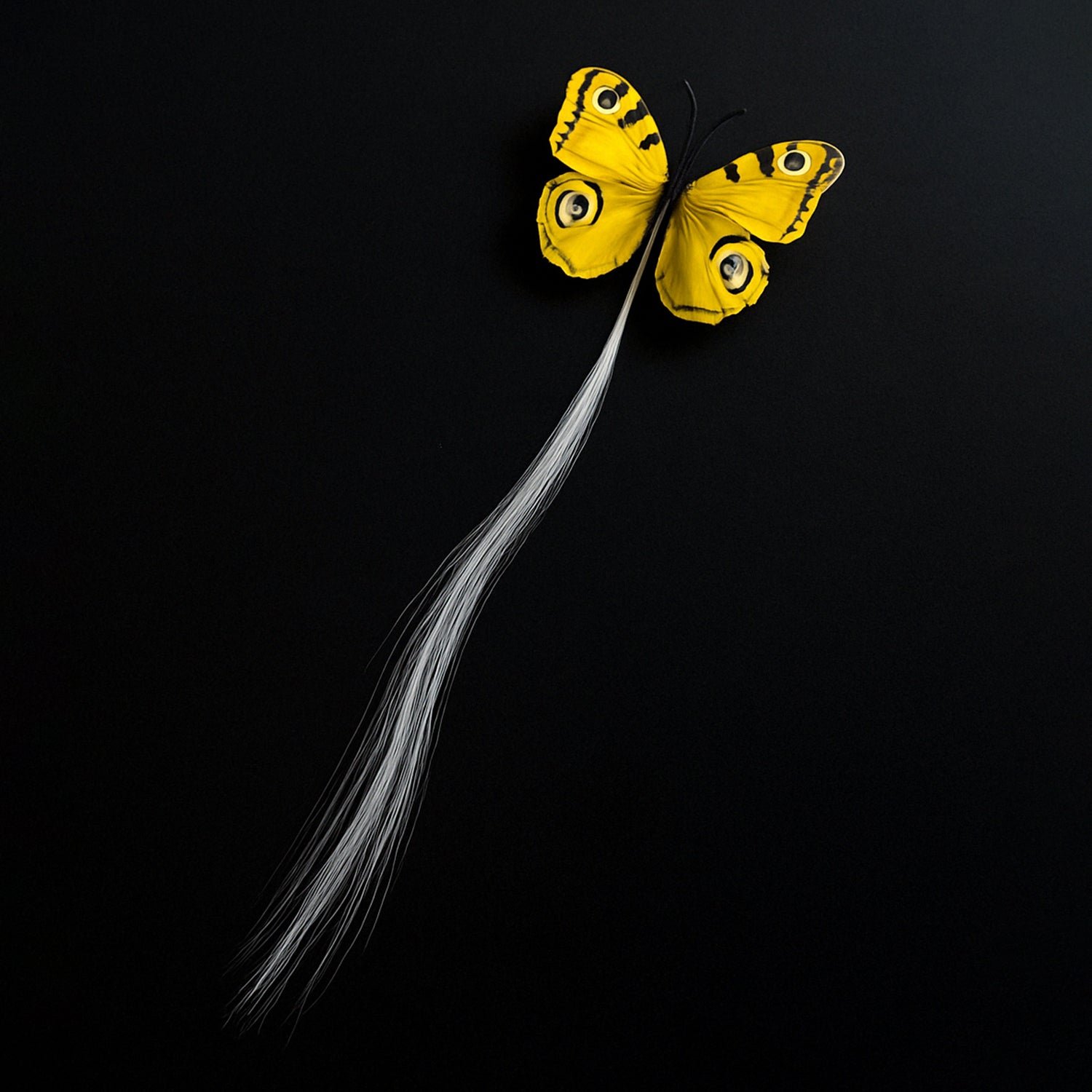 LED Butterfly Hair Braid Clip – Light-Up Party Accessory