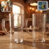 Plastic Shake Mug – Durable 400ml Beverages with Handle