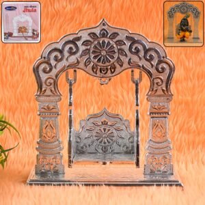 01_72dbdb6f-ea5e-4886-a5e0-a79e5c759f31 Bal Gopal Jhula – Silver-Coated Decorative Swing for Krishna Idol