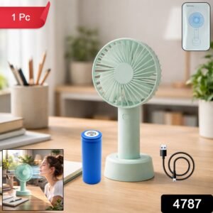 Portable Handheld Fan – Lightweight & Rechargeable Cooling | Storenzo