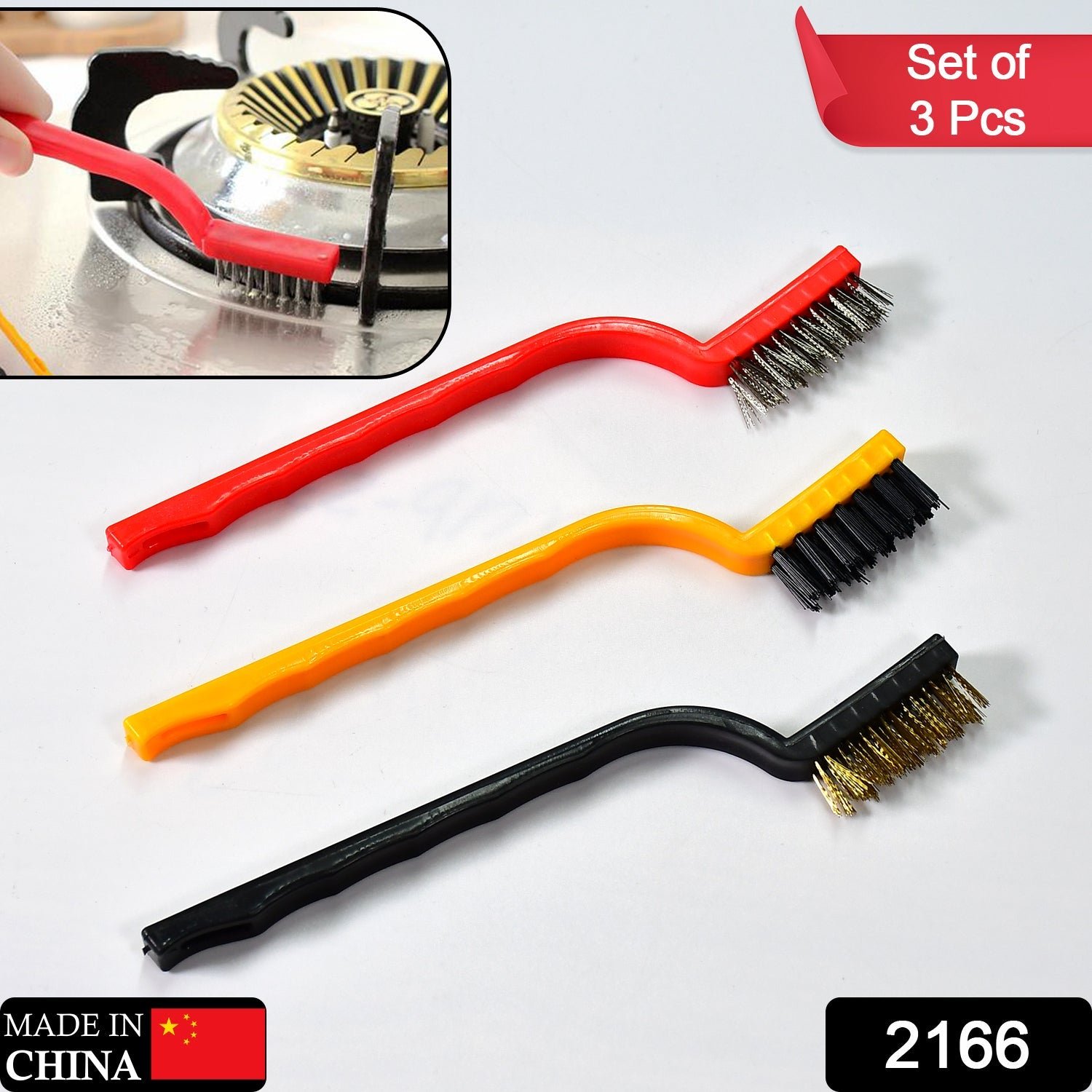 Mini Wire Brush Set – Multi-Material Cleaning | Velvet Wipe