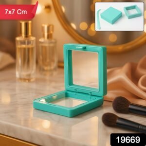 Transparent Jewellery Display Box – Elegant Floating Frame Organizer