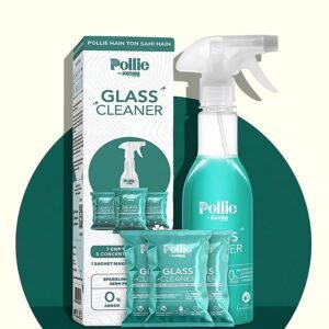 Concentrated Glass Cleaner – Eco-Friendly Refillable Spray Kit