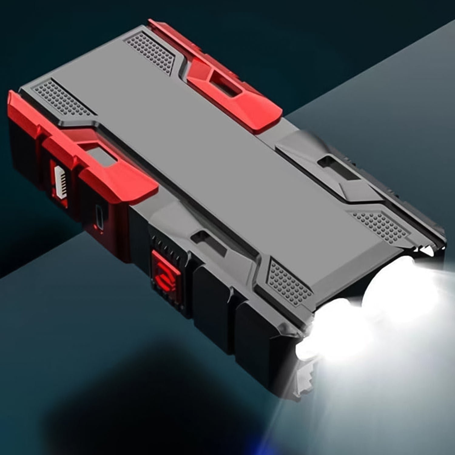 Mini LED Flashlight with Power Bank – USB Rechargeable, 3 Modes | Phonixio