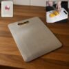 Stainless Steel Cutting Board – Rustproof with Handle 229x330mm