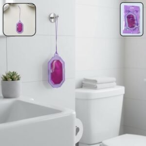Hanging Lavender Gel Air Freshener – Long Lasting & Compact