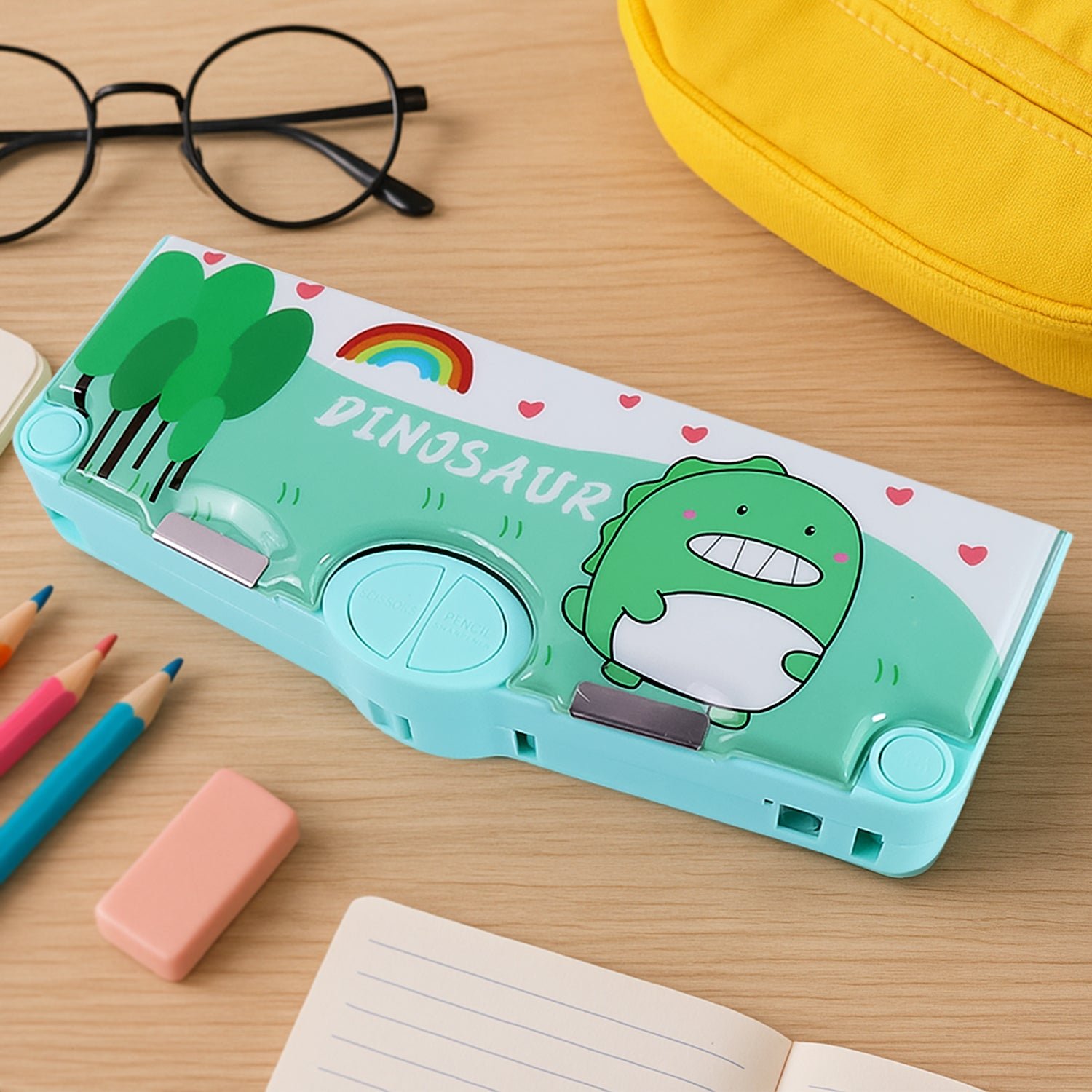 Magnetic Pencil Box – Space Theme & Multifunctional | Spark Tots
