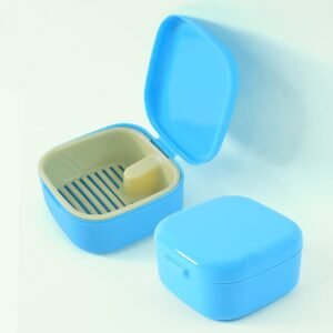 Multi-Purpose Storage Box with Lid & Drain Tray – Compact Organizer