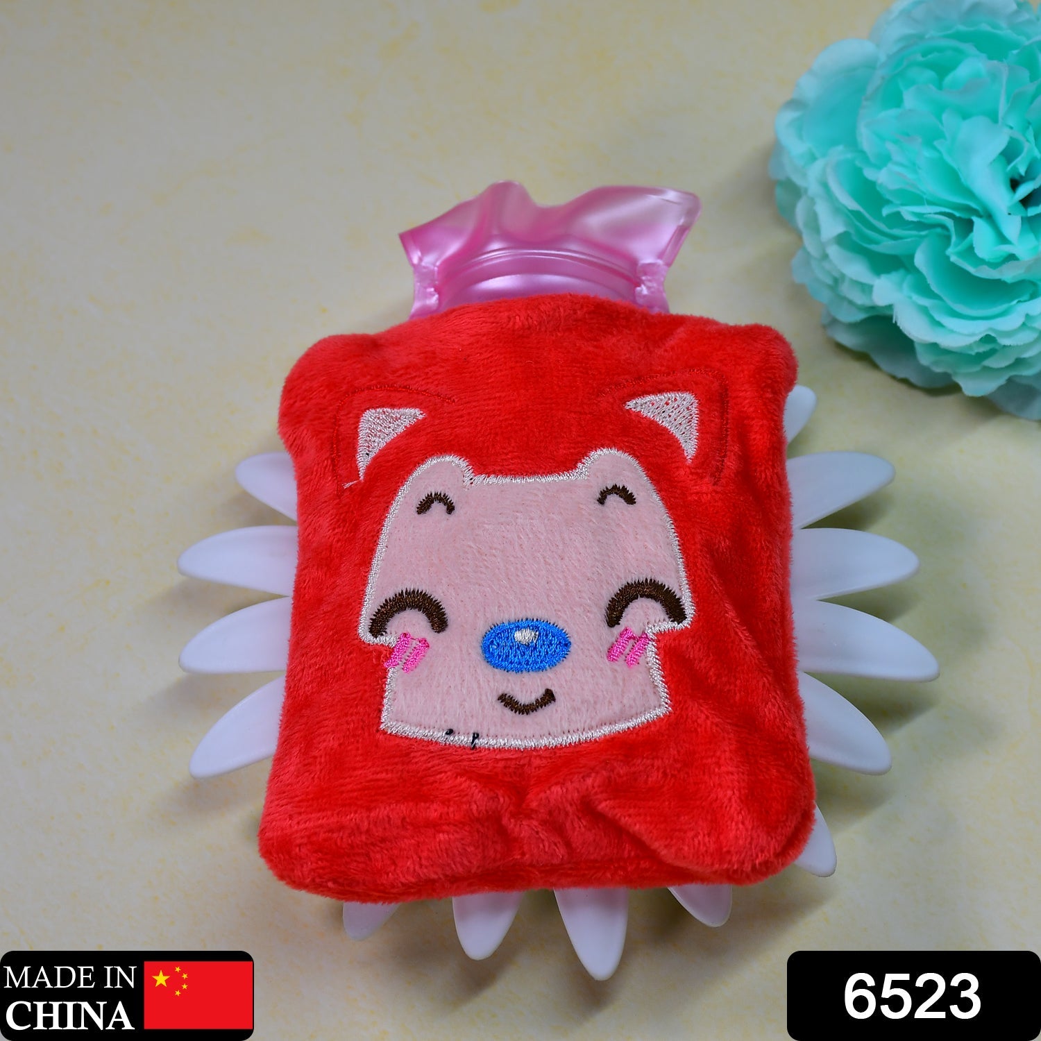 Mini Hot Water Bag – Cute Cat Design for Pain Relief | XcelCraft