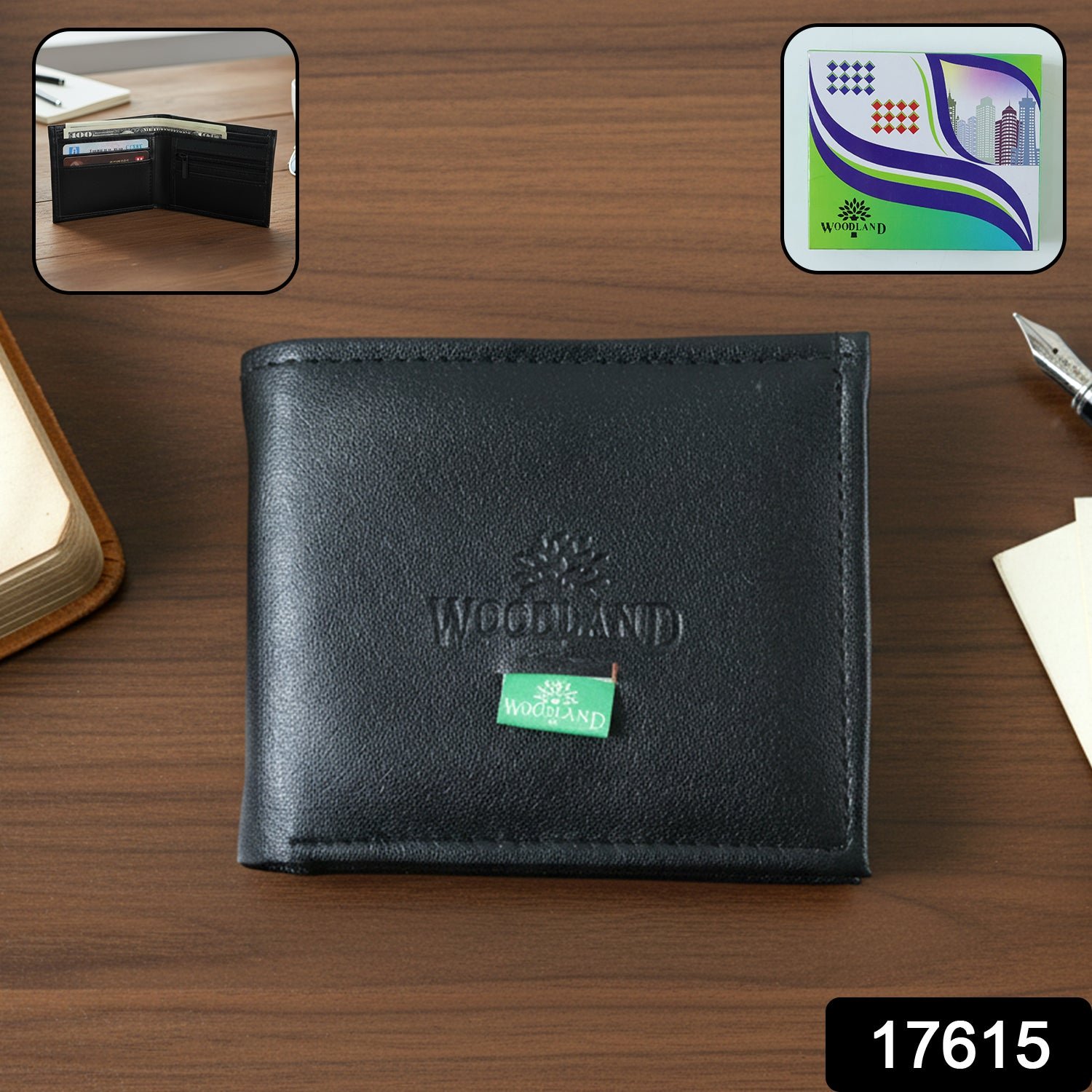 01_804b26bd-c200-4809-aaae-6a92c750354e Classic Bi-Fold Wallet for Men – Slim with Multiple Card Slots